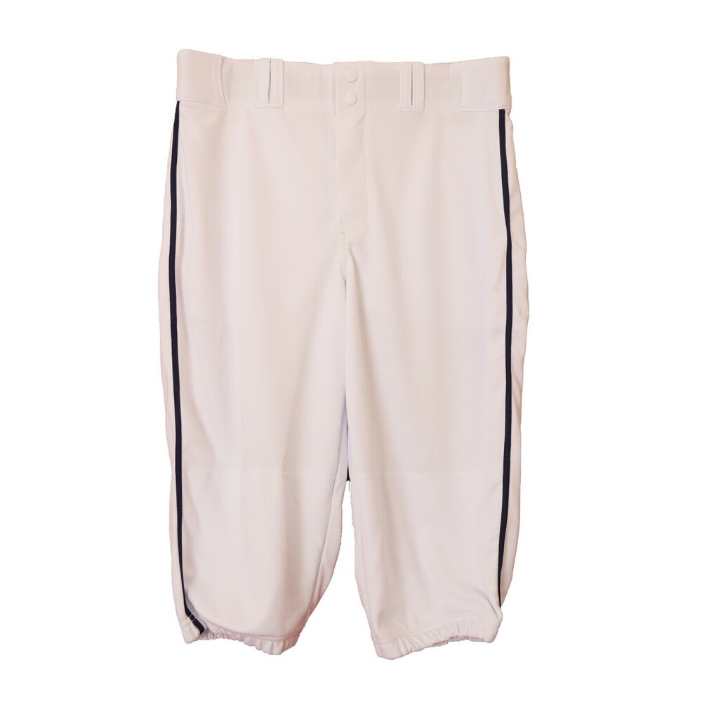 Champro Men's Adult Baseball Pant L Triple Crown Knicker Premium White NWT B4